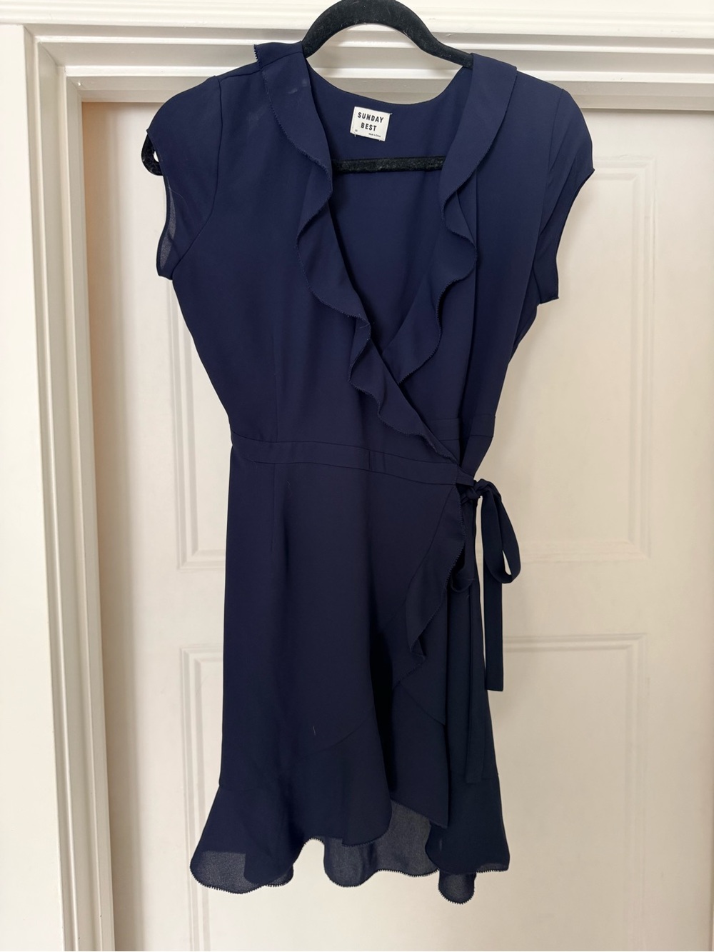 Sunday Best Savoy Wrap Dress